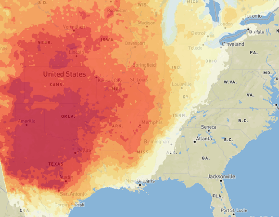 Winter Storm Footprints