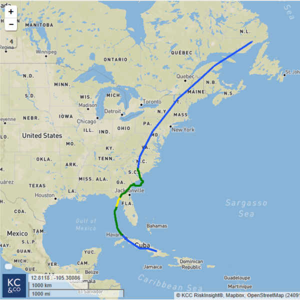 2024 Debby Track